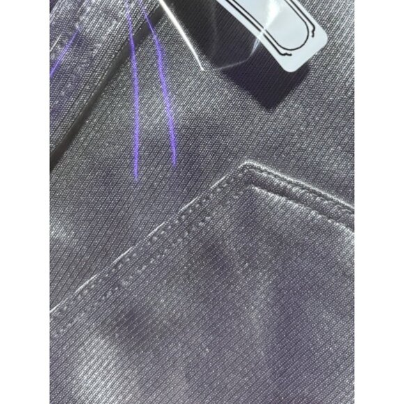 NWT SKIMS Disco Pants Metallic Silver Hot Pants Rave Clubbing Indie Sleaze Y2k - Picture 11 of 11